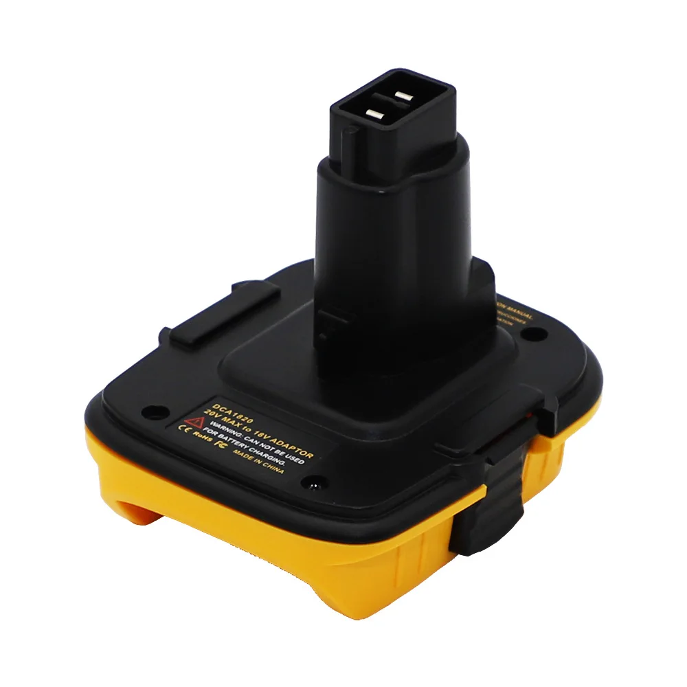 

DCA1820 Adapter Converter for DEWALT 18V 20V Power Tool Convert Dewalt 20V Lithium Battery for DC9096 DE9098 DE9096 with USB