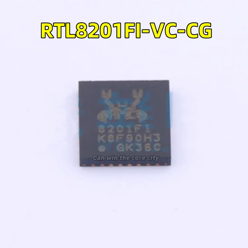 

1-100 PCS/LOT New RTL8201FI-VC-CG screen screen 8201FI package: QFN-32 Ethernet chip original