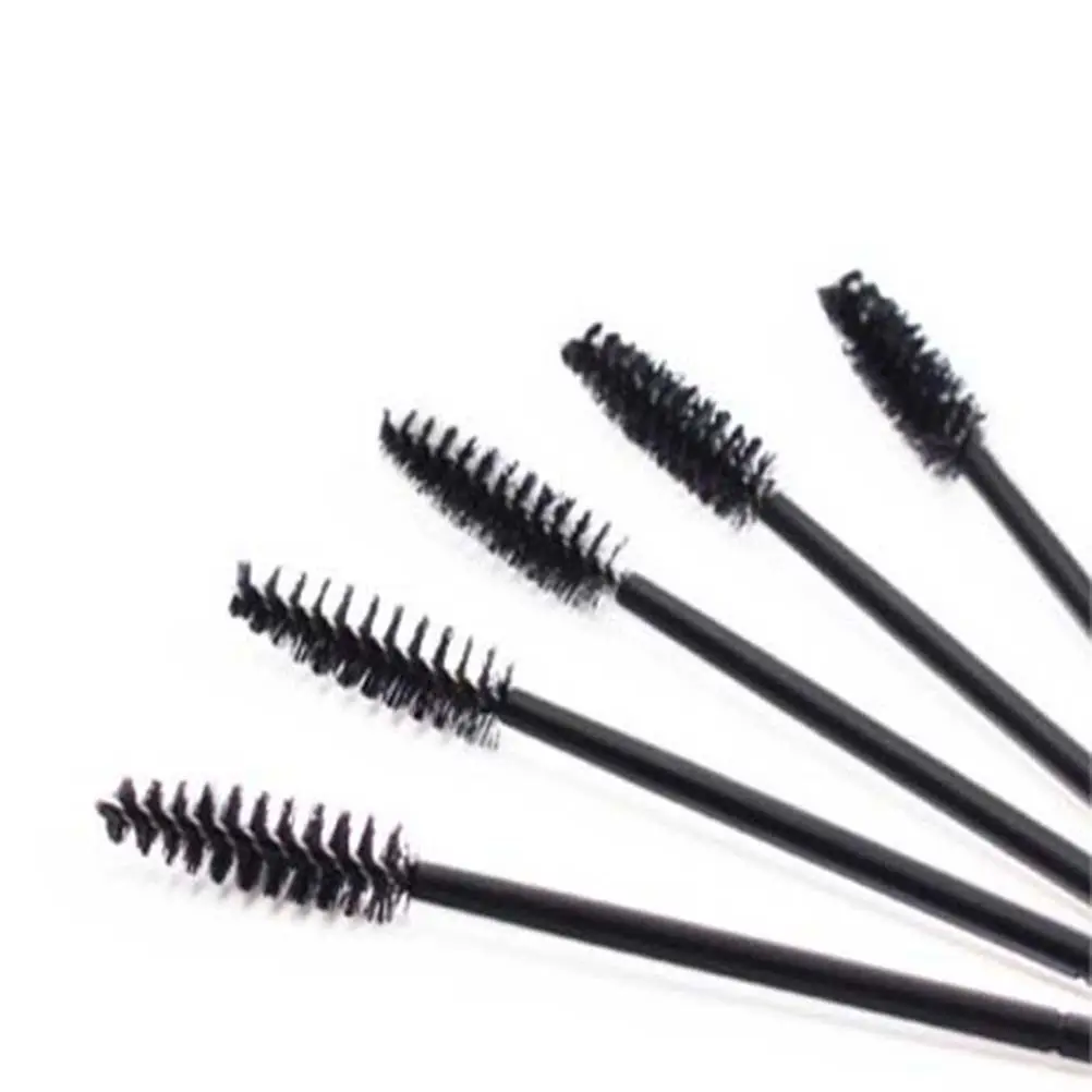 12Pcs 속눈썹 브러쉬 전문 마스카라 완드 컬링 및 빗질용 속눈썹 눈썹 나일론 메이크업 어플리케이터 도구 키트