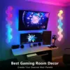 LED Hexagonal Quantum Lamp Smart Wall Panel Light RGBIC RGB Dream Color Smart APP Control  Voice Control Music Sync Work 3