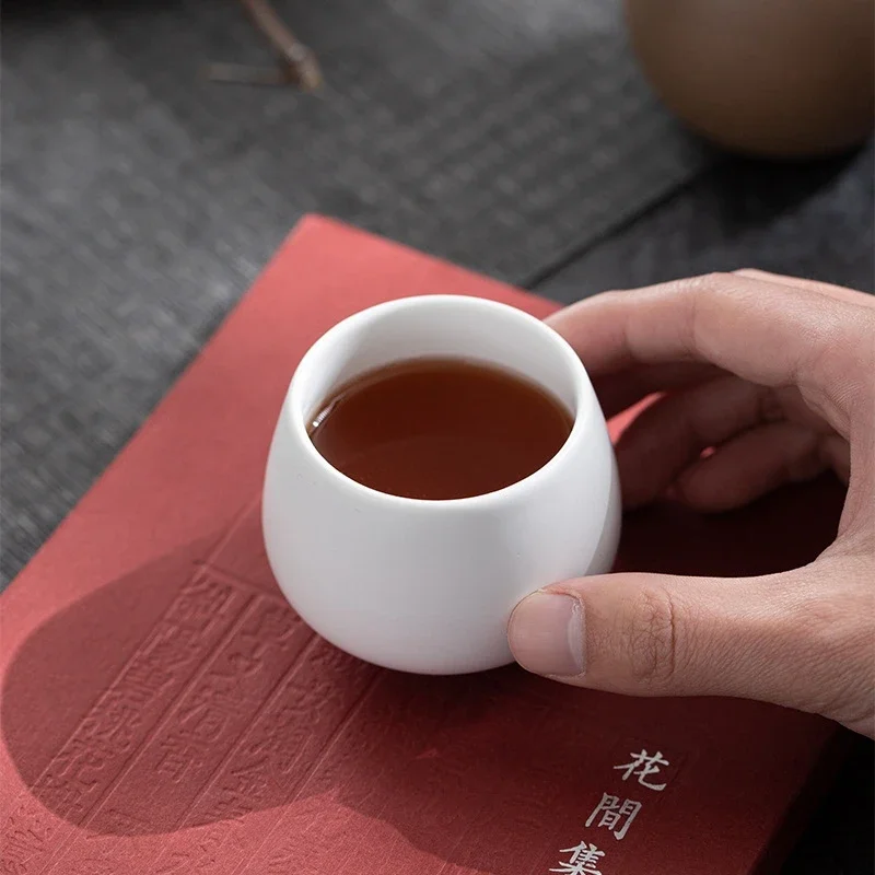 Tea Cup Coffee Mug Coffee Cup 1pcs 115ml Ceramic KungFu Tea Cup Small Coffee Cups Office Home Porcelain Teacup Pottery Travel Mug Ceramic Water Cup