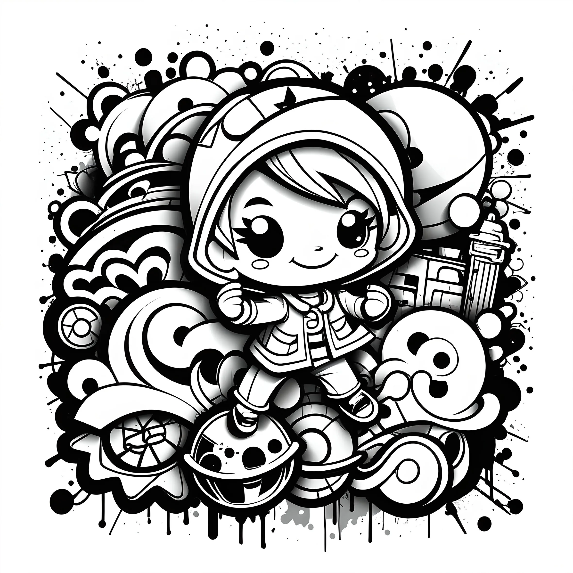 1pc Art Coloring Book 24 pages For Children Adult Picture Book Graffiti Drawing Art Kill Time Relieve Stress ﻿ 3