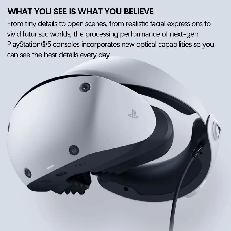 Sony PS5 VR2 Virtual Reality PlayStation 5 VR2 Headset 3D VR Glasses  Communicate with PS5 Playstation 5 Sony PlayStation VR