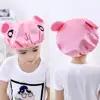 NEW Cute Baby Bath Shower Cap Adjustable Kids Infant Girl Boy Ear Protection Shampoo Cap Children Hair Wash Hat Head Cover 6