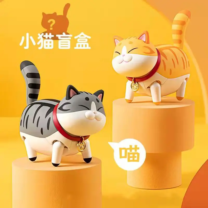 

Electric Cat Blind Box Walking Animal Kitten Toys Ornaments Birthday Baby Shower Handmade DIY Kids Children Gifts