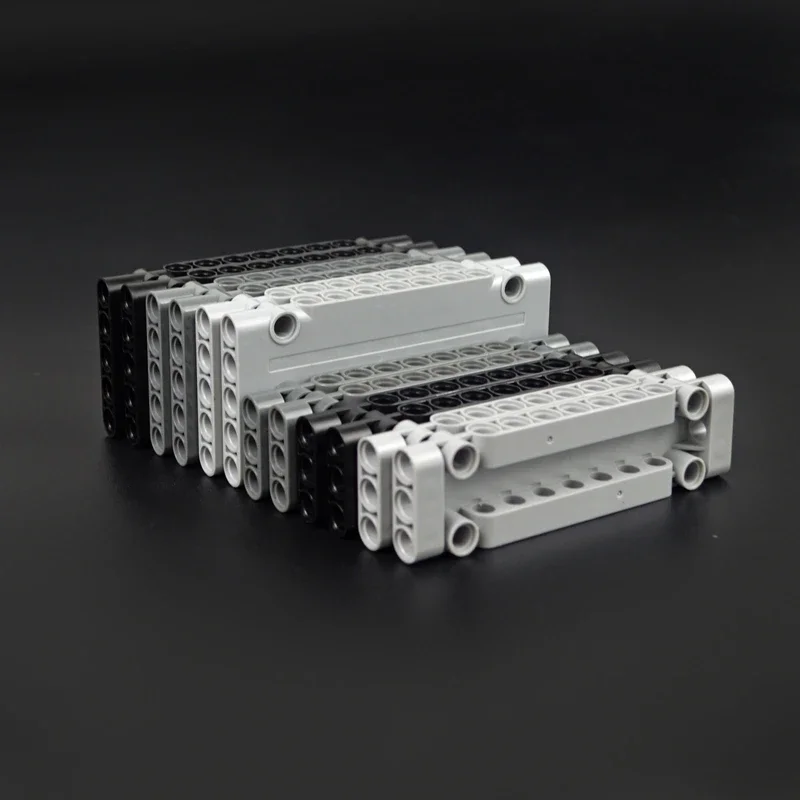 MOC 부품 벽돌 호환 모든 브랜드 기술 부품 64782 15458 평면 패널 플레이트 1x5x11 1X3X11 기계 빌딩 블록 자동차