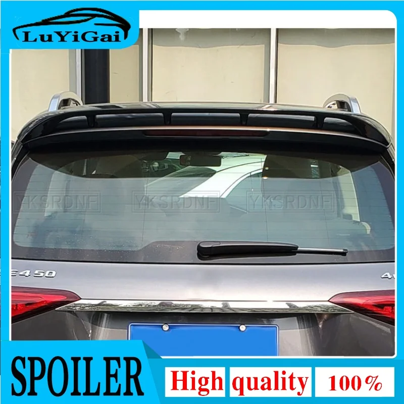 

For Mercedes W167 GLE Roof Spoiler grade ML-class 2019 2020 ABS Plastic Unpainted Color Rear Tail Wing Lip Spoiler Car Styling