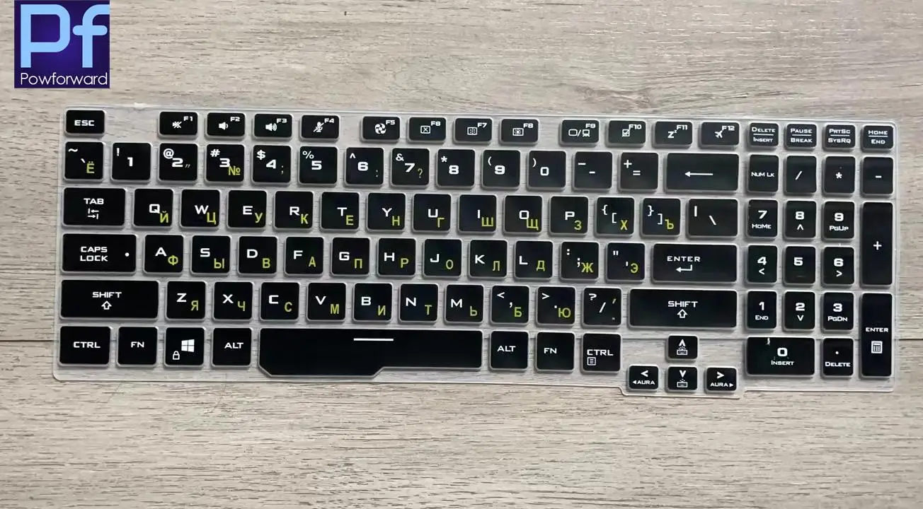 Keyboard Tuf Gaming Fa506ih Keyboard DE (german) Black/transparent - Main Image