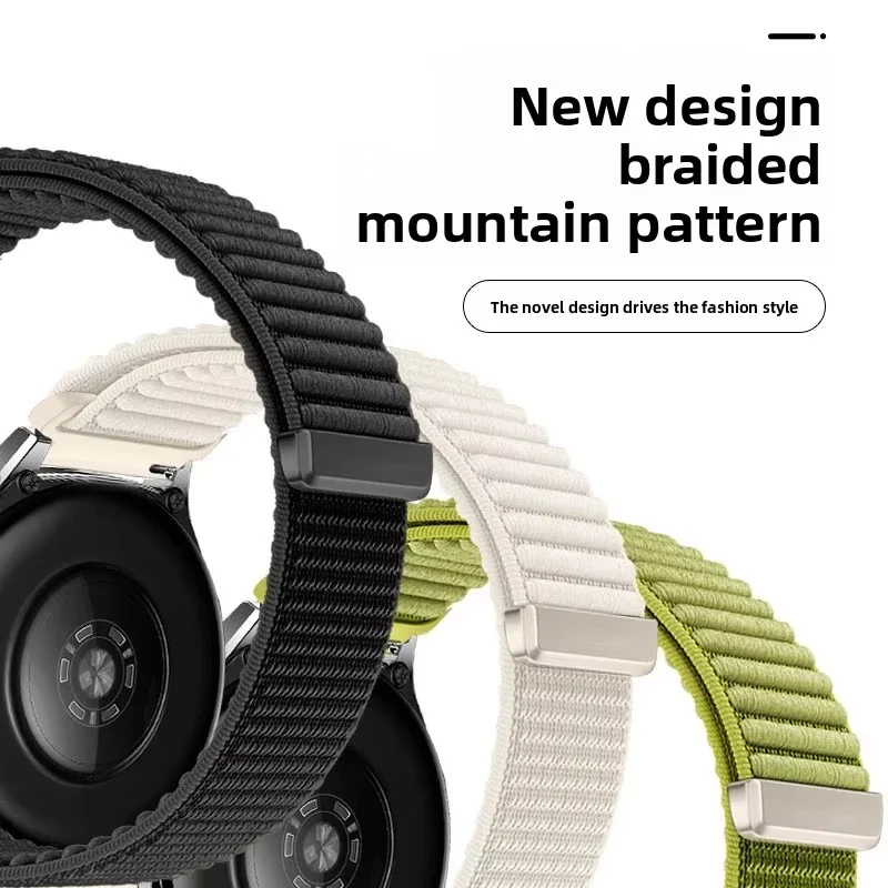 Universal 22mm Nylon Sport Band - Premium Wrist Strap