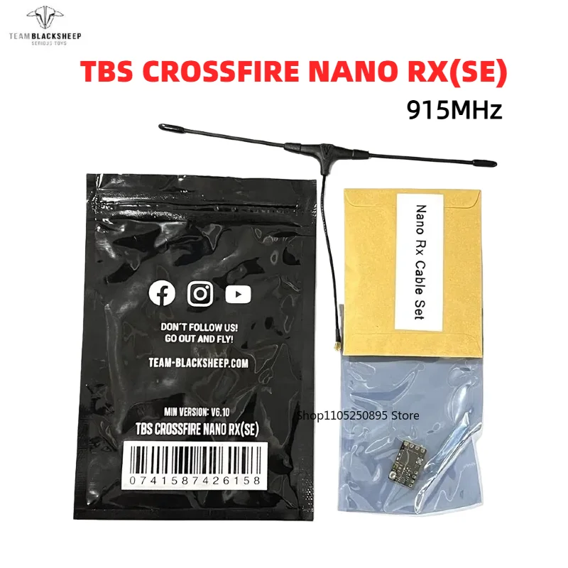 TBS Nano SE RX Récepteur Crossfire 1/2/5/10 pièces - FPV Longue Portée