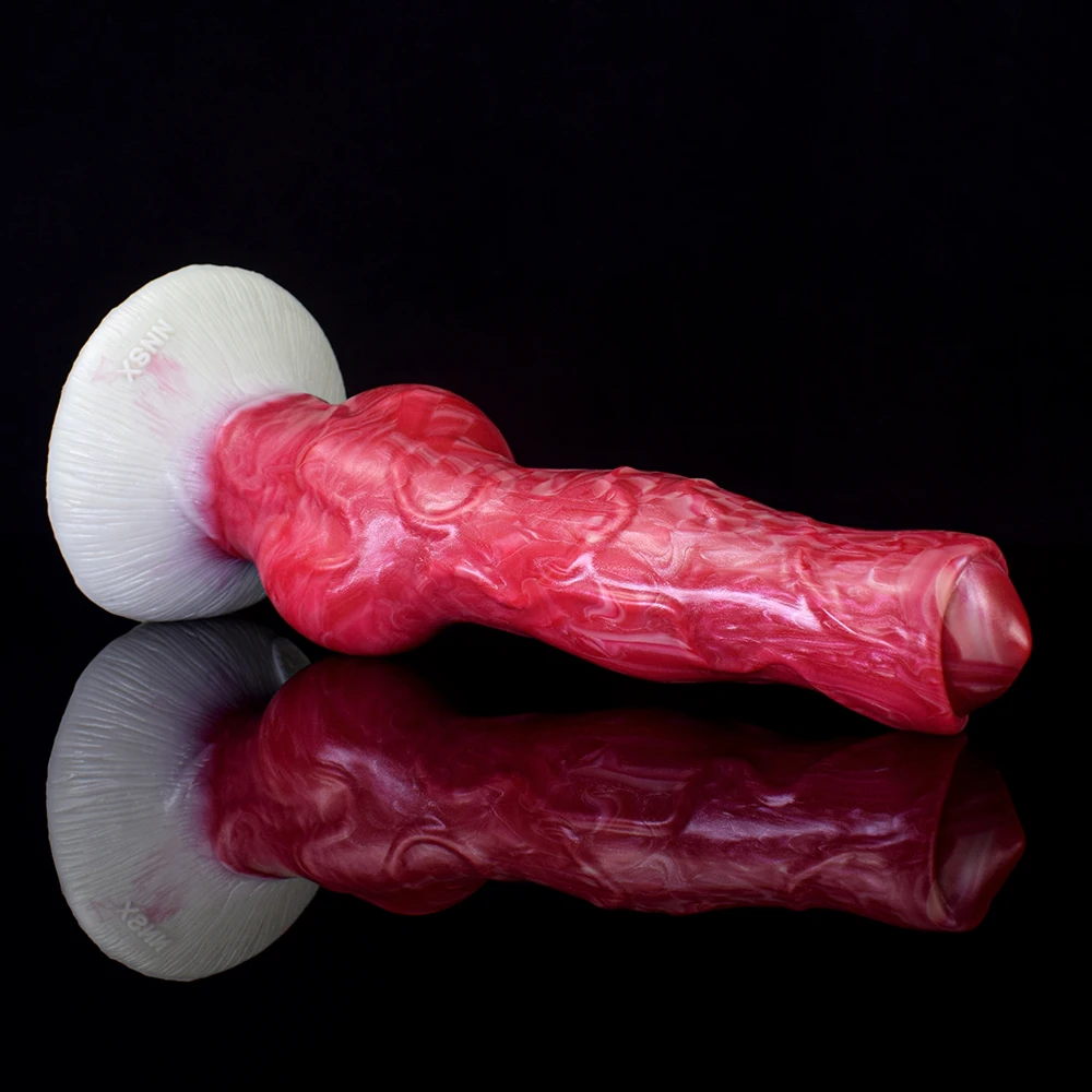 NNSX Wolf/Dog Monster Dildos Butt Plug for Women Large Knot Anal Plug Sex​ Toys for Man Anal Dildo Masturbation Adult Erotic Toy — view 3