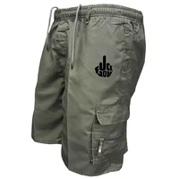 Mens Cargo Shorts New Side Multi-pockets Men Loose Work Shorts Casual Short Pants Male Plus Size Summer Outdoor Shorts 1