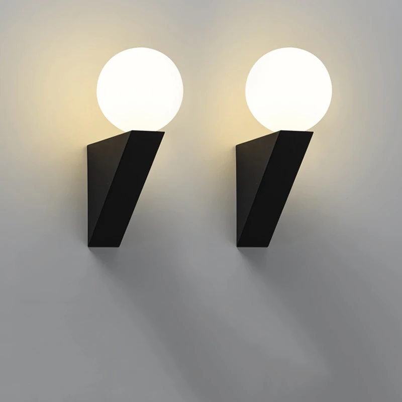 Indoor Wall Lamps for Corridor Aisle Balcony with Glass Ball Modern G9 9W LED Wall Lighting Wall Sconce for Bedroom Living Room - 5