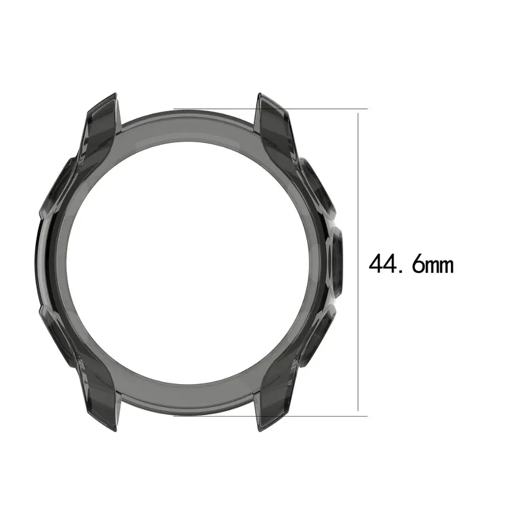 Protective Soft TPU Edge Frame Shell Bumper Case Cover for Garmin Forerunner 245 Series
