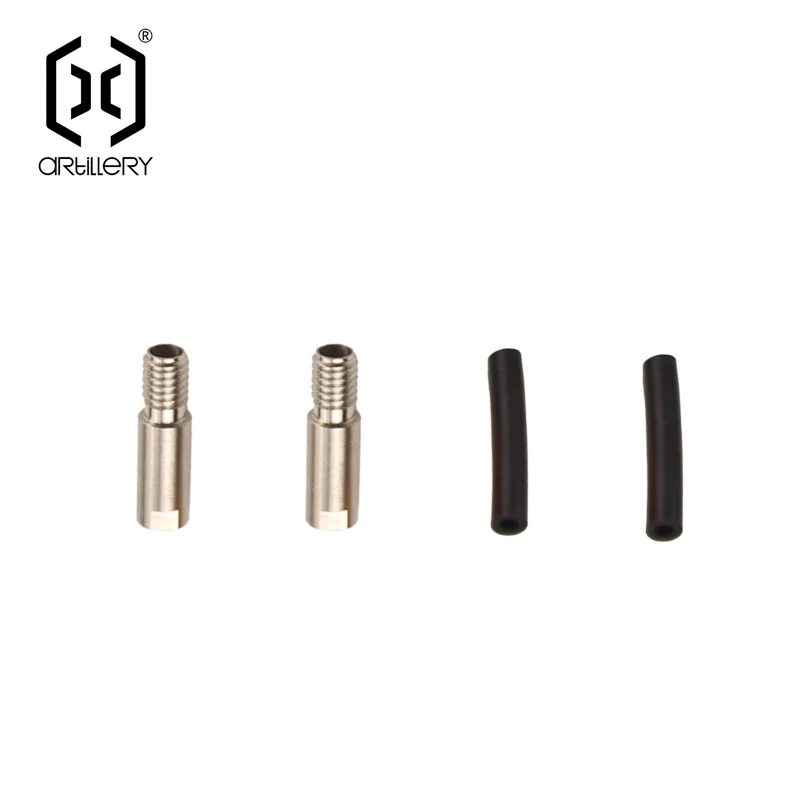 Artillery 3D Printer Elemento Riscaldante Hotend Metal Gola Upgrade Isolamento Ptfe Blue Teflon 1.75 Materiale Guida Tubo Per Hornet