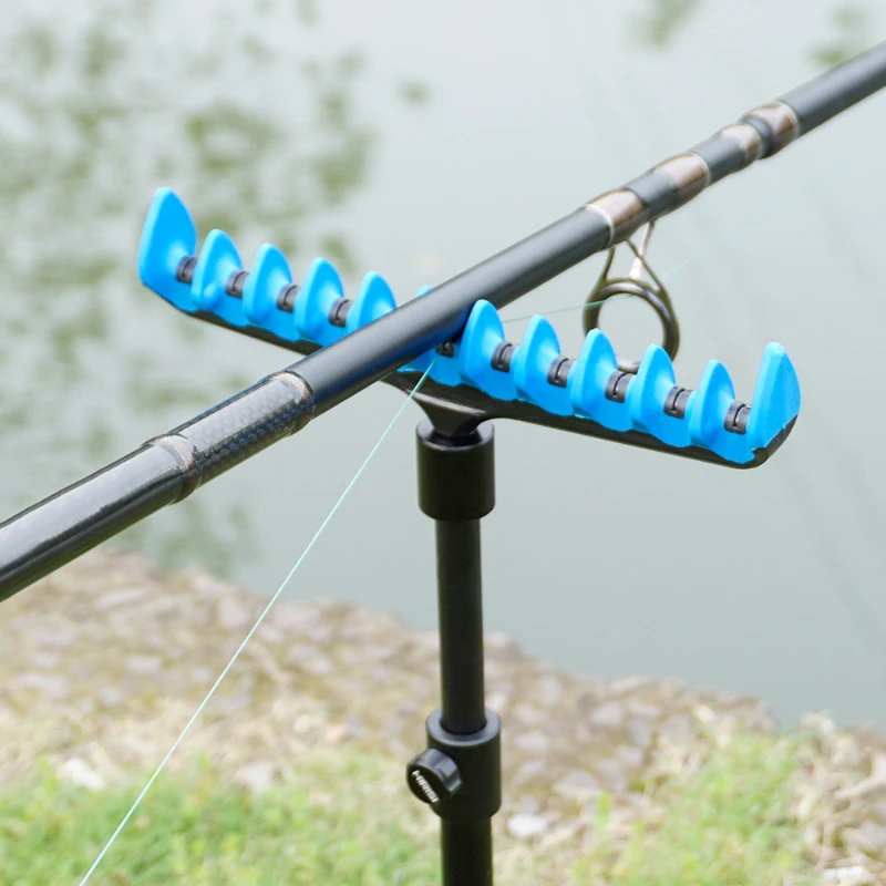 AC404 Fishing Accessories Carp Fishing Rod Rest Head Butt Rod Holder Gripper Buzz Bar Carpe