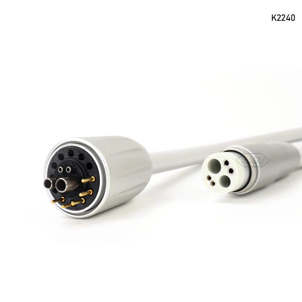 10Pcs Dentista Fiber Optic LED Turbina Handpiece Large Head Fit - Foto 10