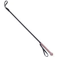 Crystal Handle Riding Crop PU Leather Whip Premium Quality Leather Crops Equestrianism Horse Whips 1