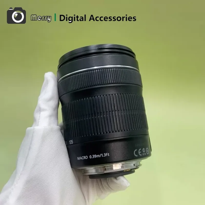 95% 새 상품 EF-S 18-135mm f3.5-5.6 IS STM 광각 망원 줌 렌즈 IS 손떨림 방지 기능 탑재 캐논 80D 77D 90D 600D 700D DSLR 용