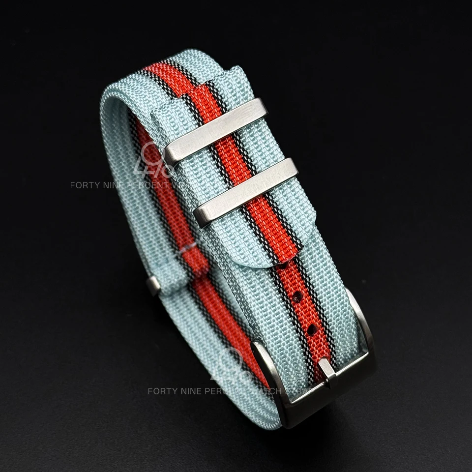 Premium Woven Nylon Fabric Watchband - Versatile One-Piece Design (Multiple Sizes Available)