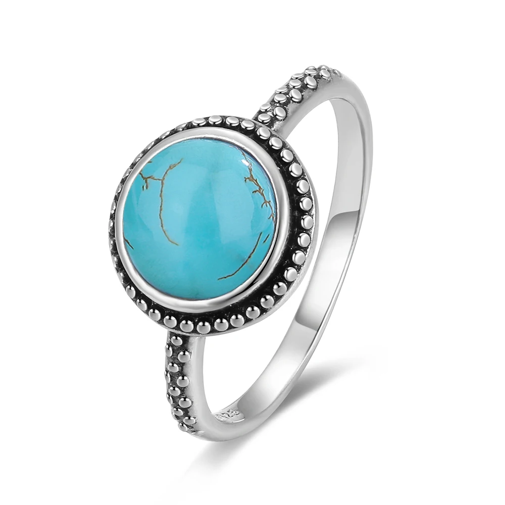 Koral Jewelry Black Onyx Vintage Gipsy Delicate Ring – 925 Sterling Silver, Oval Stone, Boho Chic, Size 7