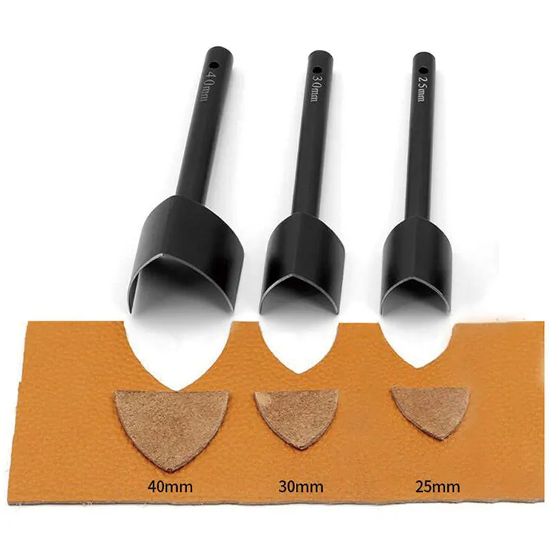 13pcsLeatherPunchVshapedLeatherCraftPunchDIYToolBeltTail