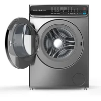 Heat Pump Washer Machine Front Loading Washing Machine With Dryer 8 Kg 10kg PVC Customized Stainless Steel Convenient Automatic 1