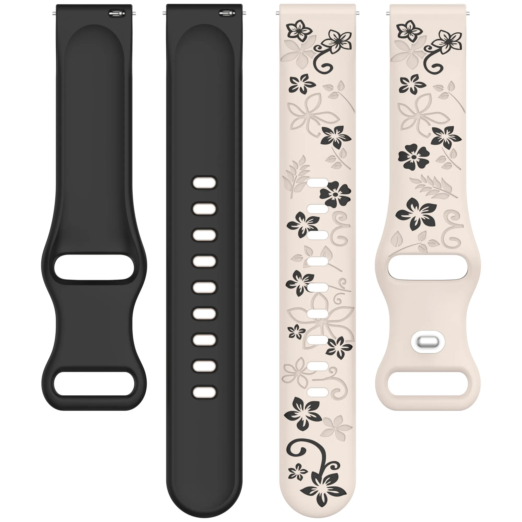 Versatile Silicone Watch Band in Multiple Sizes – Premium Strap Accessories