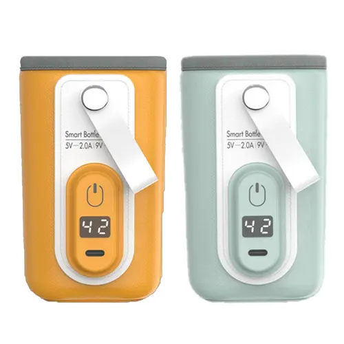 휴대용 USB 충전 보틀 워머 백, 따뜻한 물용 보온 커버, 유아용 여행 액세서리 2
