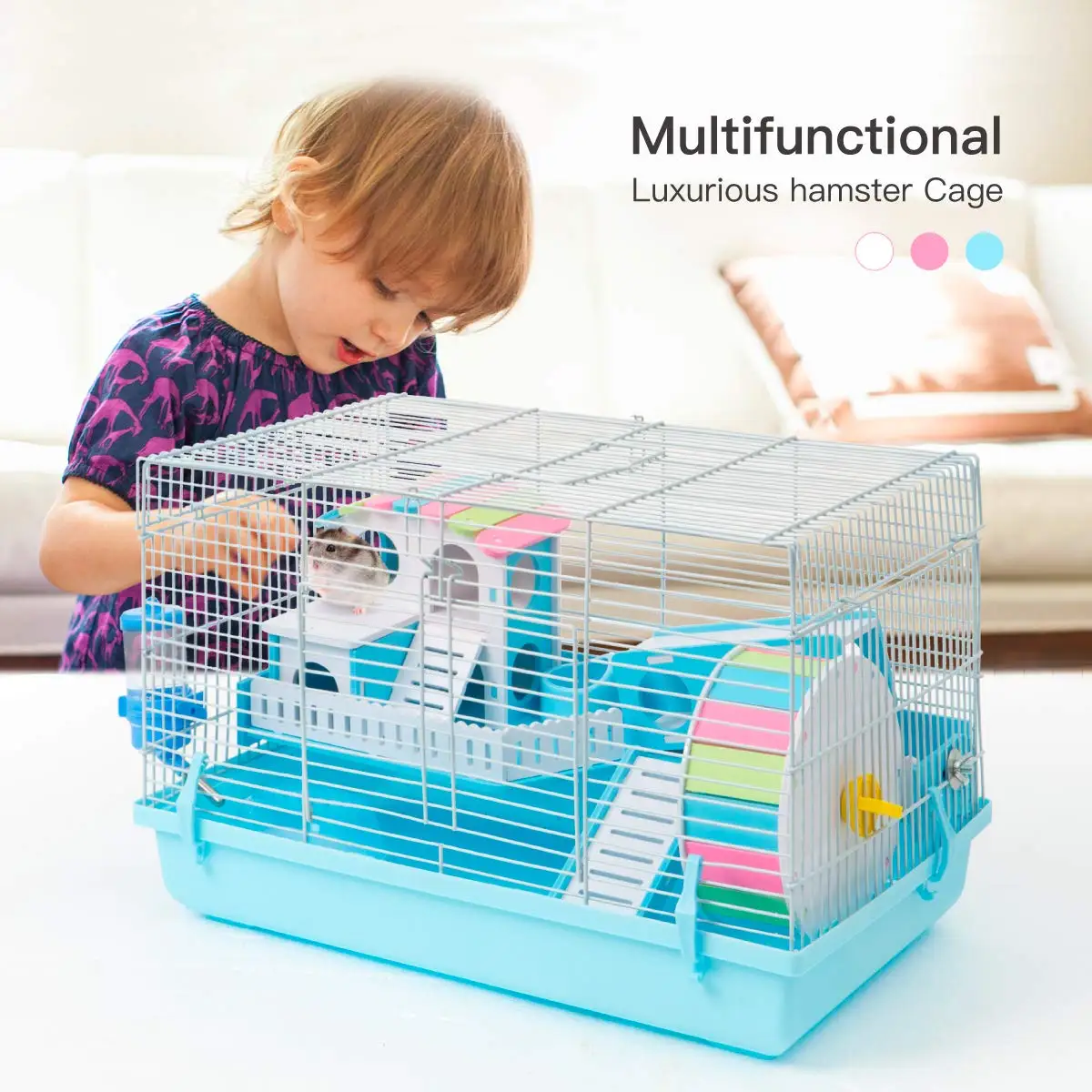 A closer look at Hygienic Multi Level Ceramic Hamster Cage Facts