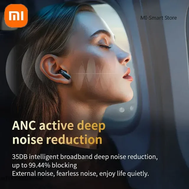 Xiaomi LX10 Touch Screen Wireless Bluetooth Headset Noise Cancelling Headphones TWS Sports Earbuds Control Gaming Headset - Image 5