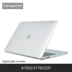 Sleek Protective Laptop Case - Air 13.3 A1932 A2179 (Transparent13 - A2337)