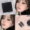 Monochrome Matte White Eyeshadow Makeup Waterproof Lasting Smoky Black Eye Makeup Natural Brighten Eyeshadow Highlighter Palette 1