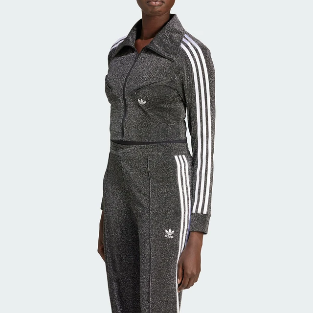 Adidas véritable trois rayures mode femme veste de Sport coupe ajustée IY3482 1