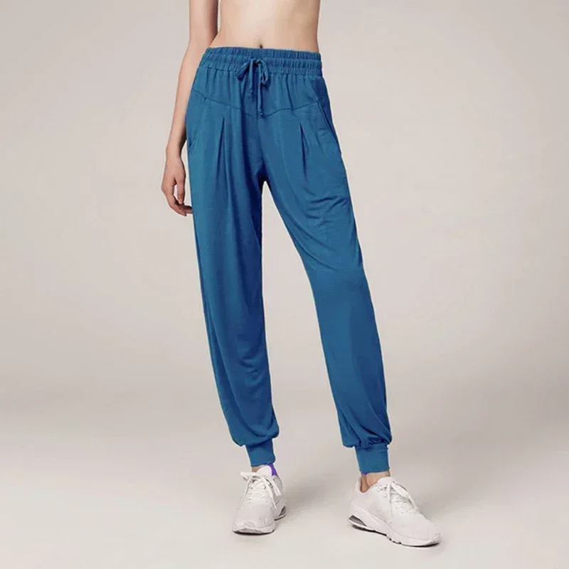 

Женские облегающие брюки с завышенной талией, дышащие брюки со шнуровкой