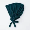 82 couleurs cravate dos sous-embouts mode femmes intérieur Hijab casquette musulmane Bonnet plaine islamique coton Spandex Jersey DEW sous-écharpe