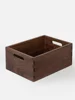 Black Walnut Desktop Storage Box Traditional Dovetail Joint Wooden Organizer Solid Wood Home Decor Box for Office or Living Room 6