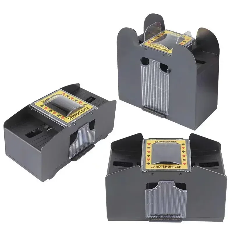 Card Games Shuffler Automatic Shuffle Machine 2 Pairs 4 Pairs 6 Poker Board Game Texas Legends of the Three Kingdoms uno