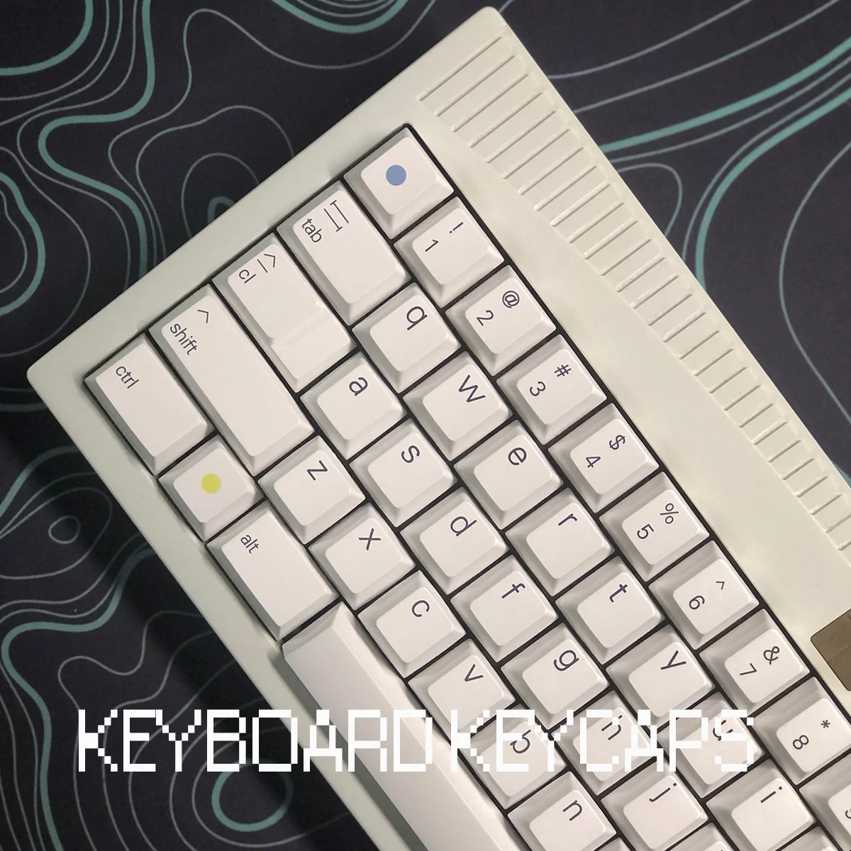 Keycaps de Perfil de Cereja Minimalista Branco 138 Teclas Lbb Pbt para Teclado Mecânico Keycap Personalizado