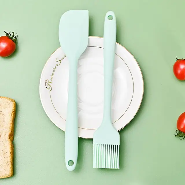 Szilikon Basting Kefe Kaparó Olaj Főző Tészta Hordozható Barbecue Desszertek Sütőolaj Pulyka Konyhai - Image 4