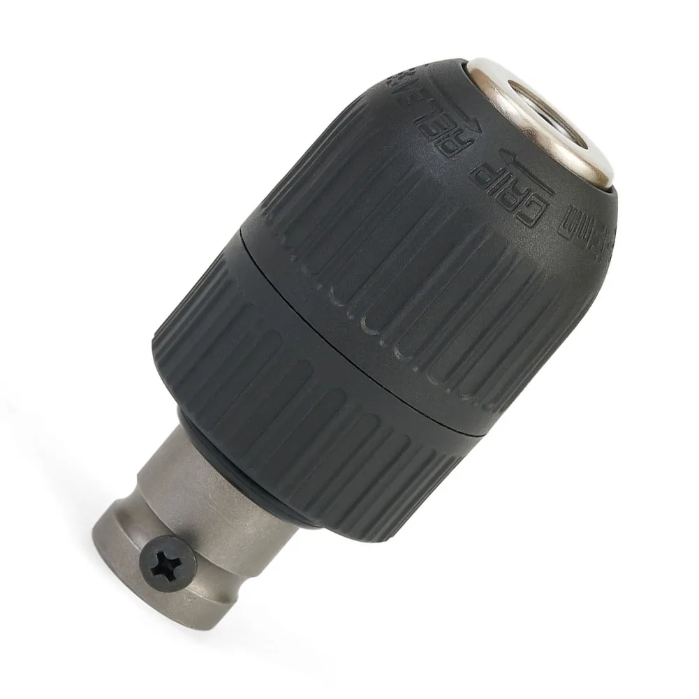 1/2 20UNF Drill Chuck 1/2 Chuck Adapter 2-13 Mm Capacity Keyless Chuck 2-13mm Clamp Range For Impact Wrench Conversion 2