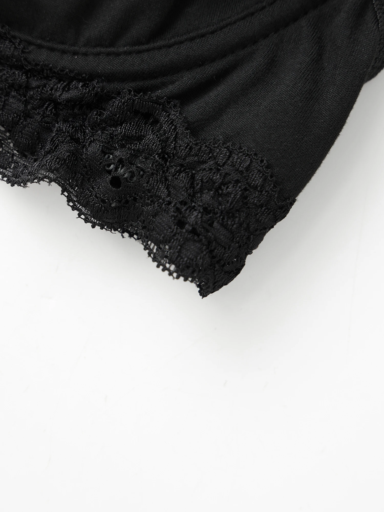 Skull Print Lace Sleeveless Push up Bra Lingerie Set with Matching Thong - Sexy Naughty Babydoll Bustier for Women