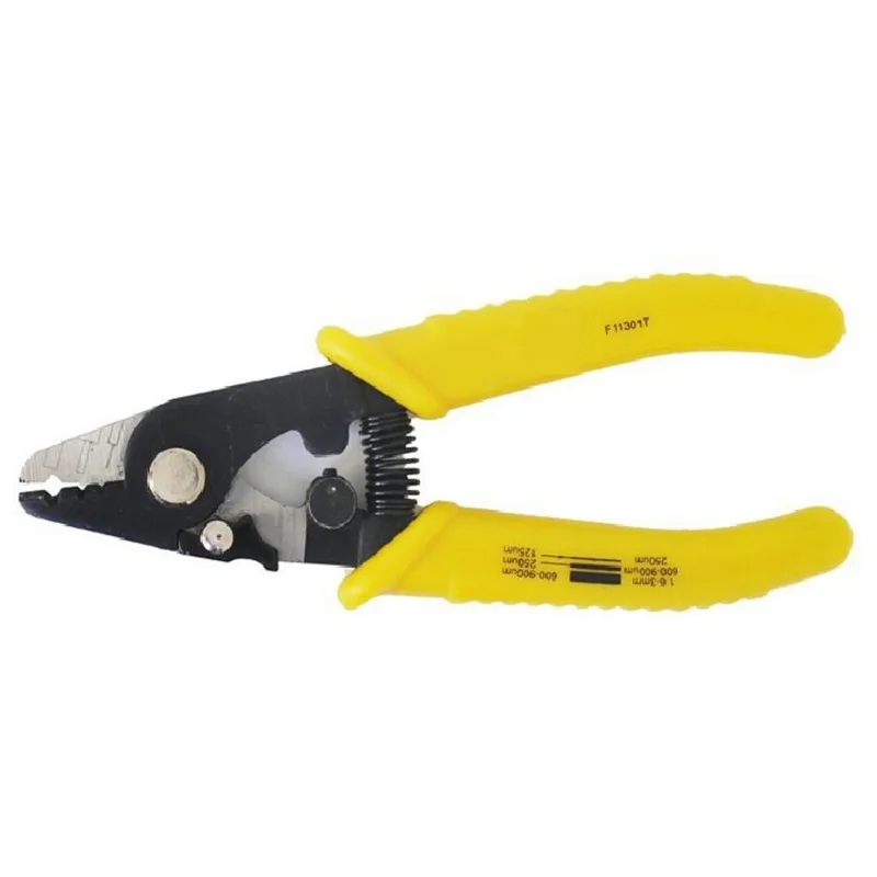 F11301T Miller clamp Fiber stripping pliers FTTH  Tri-Hole Fiber Optic Stripper Miller Wire stripper