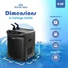 Active Aqua Water Chiller Hydroponics System, Indoor Cooling Mini Unit, 1/4 HP 3