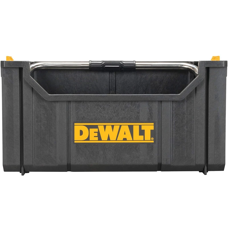 DEWALT DWST1-75654 Tough System Storage Box Tote Type Tool Box Storage Case Tool Box Easy to Carry Long Handle Stacking Storage 3