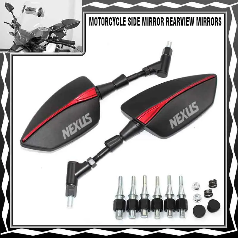 

Винт для GILERA FUOCO 500 GP800 GP850 NEXUS 300 500 250 E3, высокое качество, мотоциклетные боковые зеркала заднего вида, универсальный, 8 мм, 10 мм