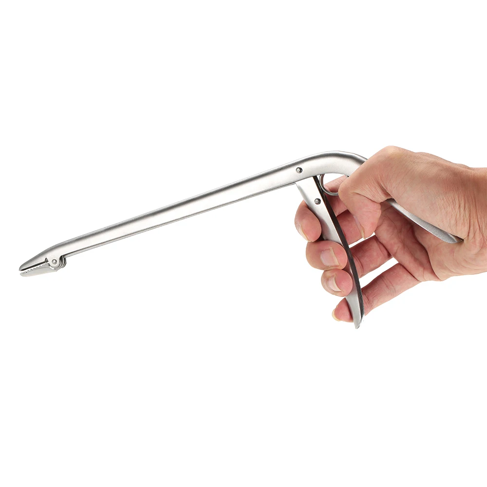 Lixada Stainless Steel Fishing Hook Remover Plier Tool Unhooking Device Fish Clamp Clip Tackle for Fishing Trailer fishing tools