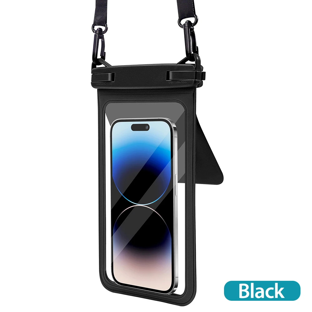 Waterproof Double Bag Phone Pouch with Lanyard - Ultimate Beach and Swimming Essentials
