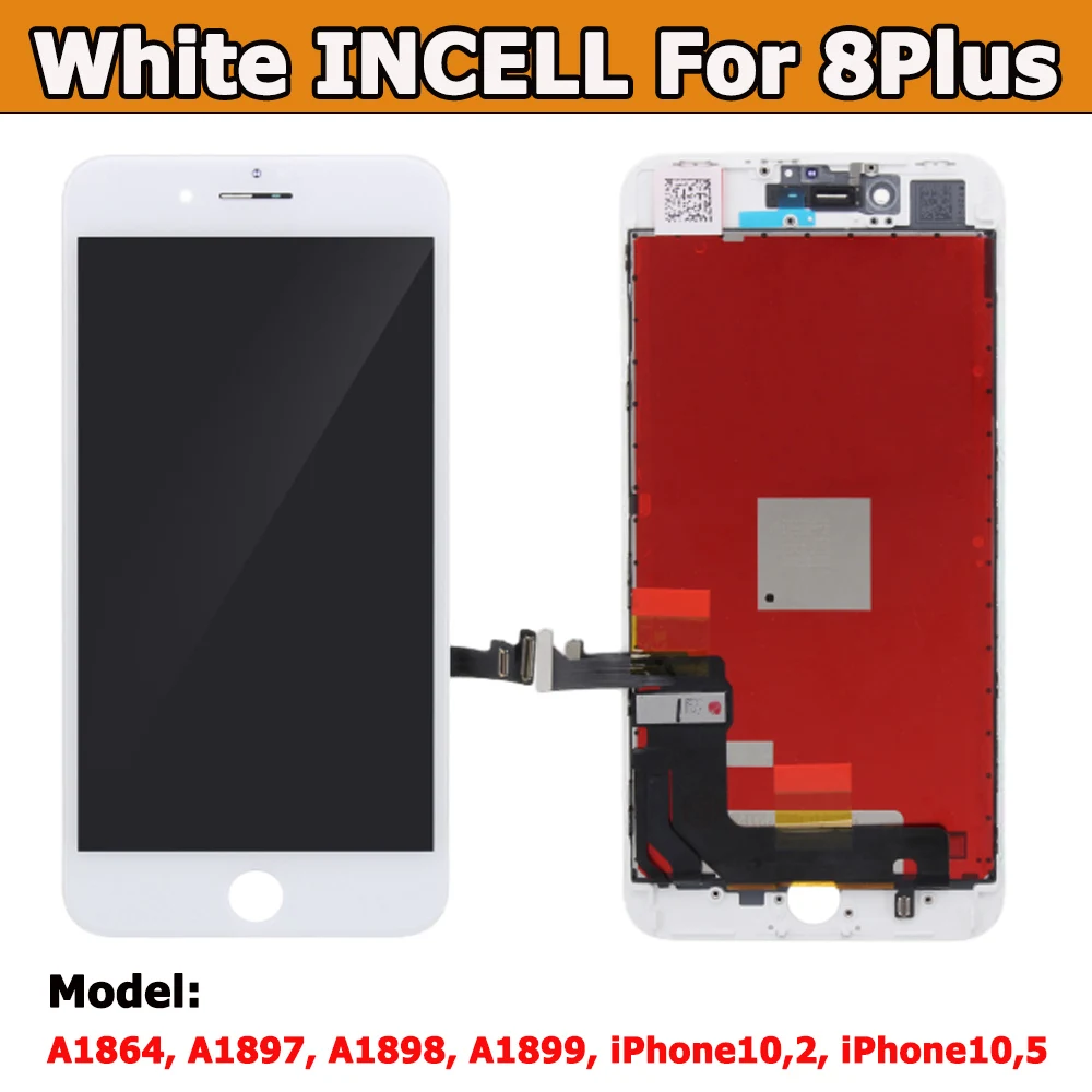 for 8 plus White