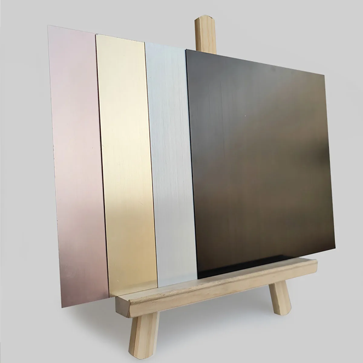 Luxurious Multicolor Brushed Anodized Aluminum Plates - Various Thickness and Size Options